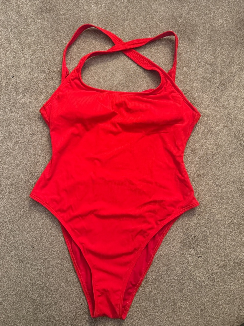 Xhilaration Red One-Piece Swimsuit